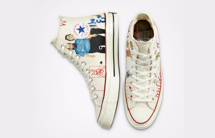 Spencer McMullen Converse Chuck Taylor All Star 70 Egret Multi 168183C 04