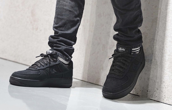 Stussy Nike Air Force 1 Low Core Black CZ9084-001 - Where To Buy - Fastsole