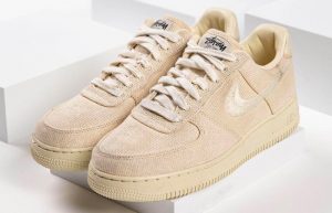 Stussy Nike Air Force 1 Low Fossil Stone CZ9084-200 03