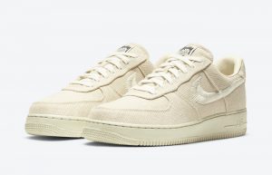 Stussy Nike Air Force 1 Low Fossil Stone CZ9084-200 05