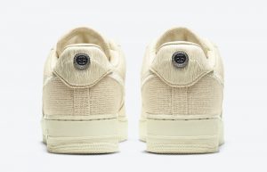 Stussy Nike Air Force 1 Low Fossil Stone CZ9084-200 08
