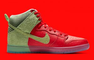 Todd Bratrud Nike Dunk High Strawberry Cough Red CW7093-600 right