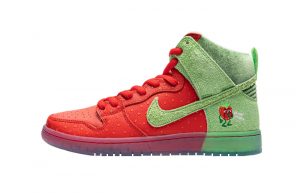 Todd Bratrud Nike SB Dunk High Strawberry Cough Red CW7093-600 01