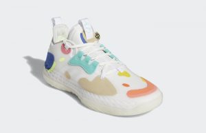 adidas Harden Vol 5 Futurenatural Crystal White Multi FZ1071 02