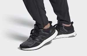 adidas Ultra Boost Core Black AQ5561 on foot 01