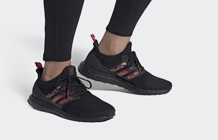 adidas Ultra Boost DNA Chinese New Year Core Black GZ7603 on foot 01