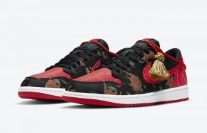 Air Jordan 1 Low Chinese New Year Bred Gold DD2233-001 05