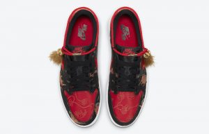 Air Jordan 1 Low Chinese New Year Bred Gold DD2233-001 07