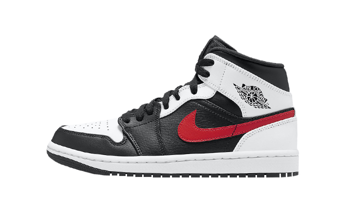 jordan 1 red and white and black