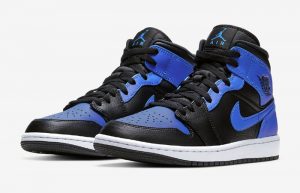 Air Jordan 1 Mid Hyper Royal 554724-077 02