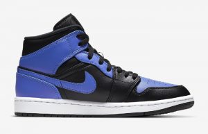 Air Jordan 1 Mid Hyper Royal 554724-077 04