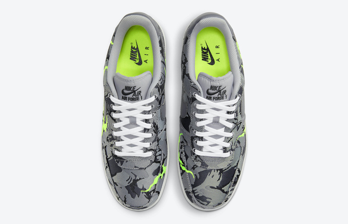 Nike Air Force 1 07 LX Smoke Grey Electric Green CV1725-001 04