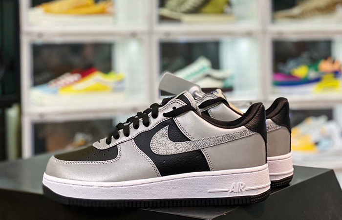 nike air force 1 low silver