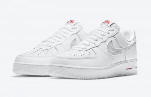 Nike Air Force 1 Low Topography Pack White Red DH3941-100 02