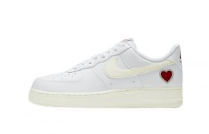 Nike Air Force 1 Low Valentines Day White Red DD7117-100 01