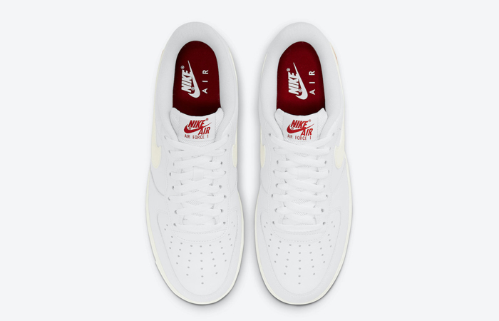 Nike Air Force 1 Low Valentines Day White Red DD7117-100 04