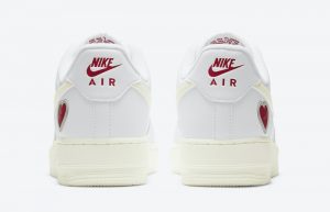 Nike Air Force 1 Low Valentines Day White Red DD7117-100 05