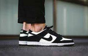 Nike Dunk Low Black White DD1391-100 onfoot 05