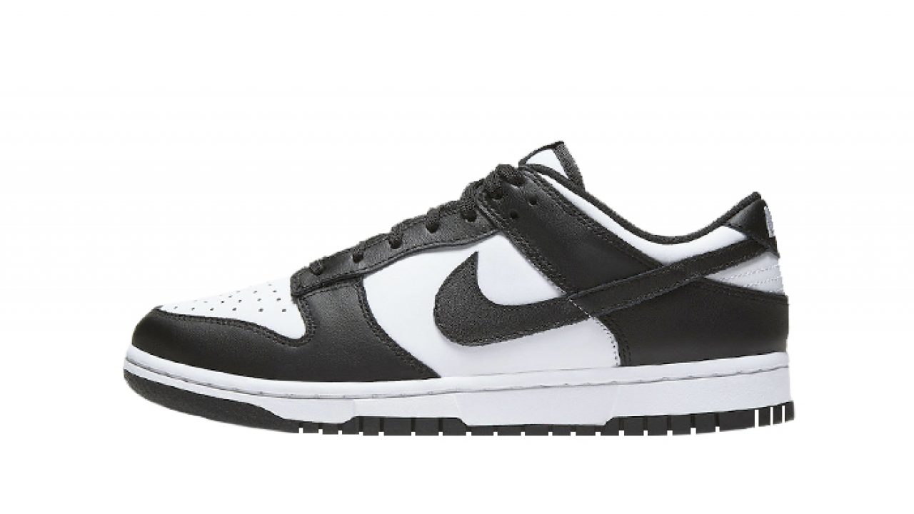 nike dunk low black and white womens