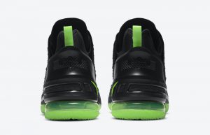 Nike LeBron 18 Dunkman Black Electric Green CQ9283-005 05