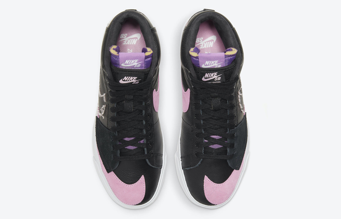 Nike SB Zoom Blazer Mid Edge Black Pink DA2189-002 04