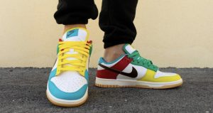 On Feet Images Of The Upcoming Nike Dunk Low “Free 99 Pack” 02