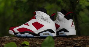 Take A Closer Look At Air Jordan 6 “Carmine” Features Nike Air On Heel After 30 Years 01