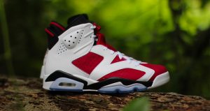 Take A Closer Look At Air Jordan 6 “Carmine” Features Nike Air On Heel After 30 Years