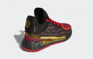 adidas D Rose 11 Scarlet Metallic Gold FY3444 05