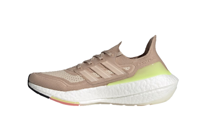 adidas Ultra Boost 21 Ash Pearl White Womens FY0399 01