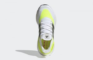 adidas Ultra Boost 21 Cloud White Solar Yellow Womens FY0401 04
