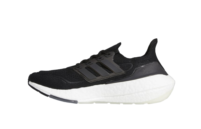 adidas Ultra Boost 21 Core Black White Womens FY0402 01
