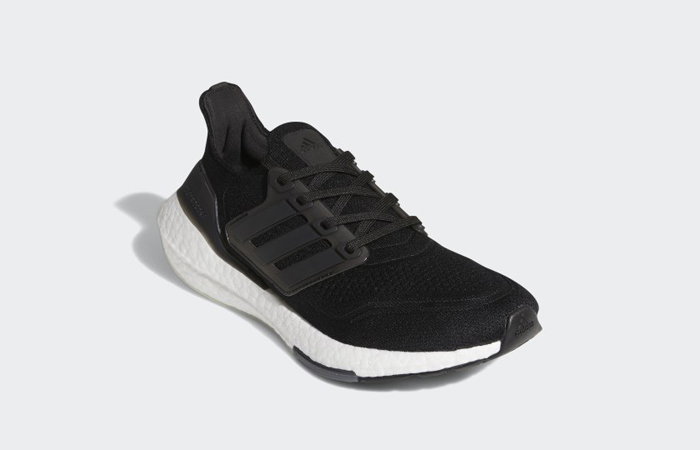 adidas Ultra Boost 21 Core Black White Womens FY0402 02