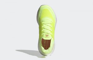 adidas Ultra Boost 21 Hi Res Yellow White Womens FY0398 04