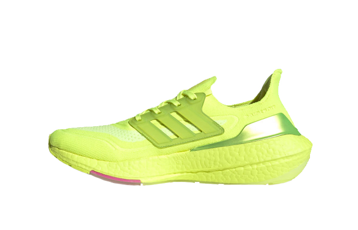 adidas Ultra Boost 21 Solar Yellow Pink FY0848 01