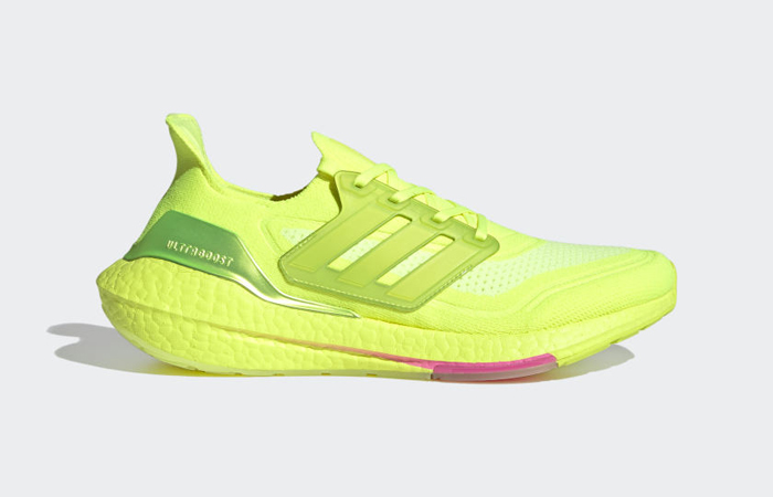 adidas Ultra Boost 21 Solar Yellow Pink FY0848 03