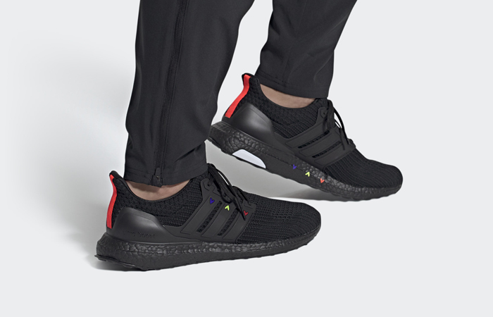 adidas Ultra Boost 4.0 DNA Core Black GZ9227 on foot 01