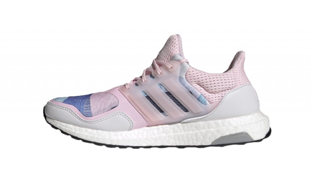 Pink and best sale blue ultra boost