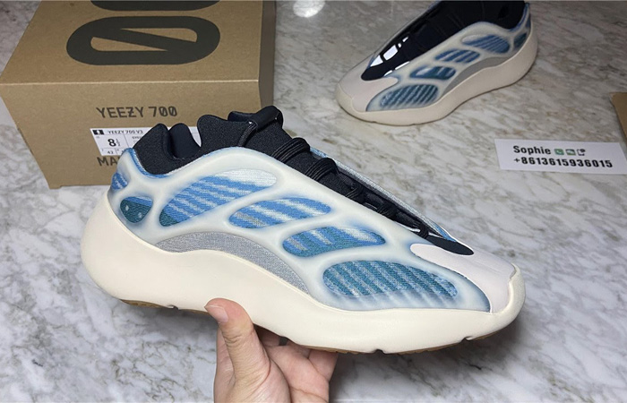 adidas Yeezy Boost 700 V3 Kyanite Blue White GY0260 – Fastsole