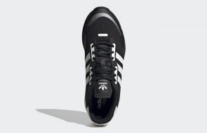 adidas ZX 1K Boost Core Black White Silver FX6515 03