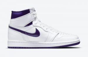 Air Jordan 1 High White Court Purple Womens CD0461-151 06