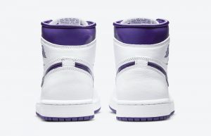 Air Jordan 1 High White Court Purple Womens CD0461-151 08