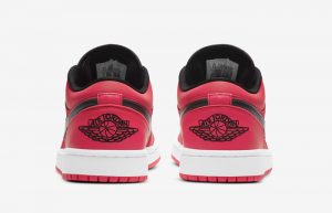 Air Jordan 1 Low Siren Red Black Womens DC0774-600 05