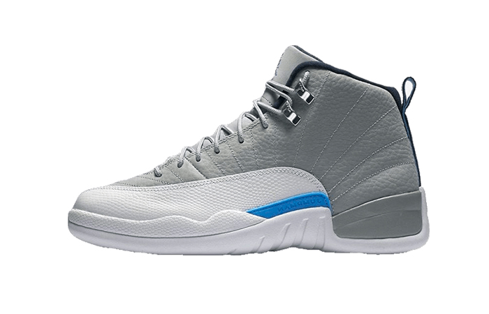 Air Jordan 12 Grey University Blue 130690-007 01