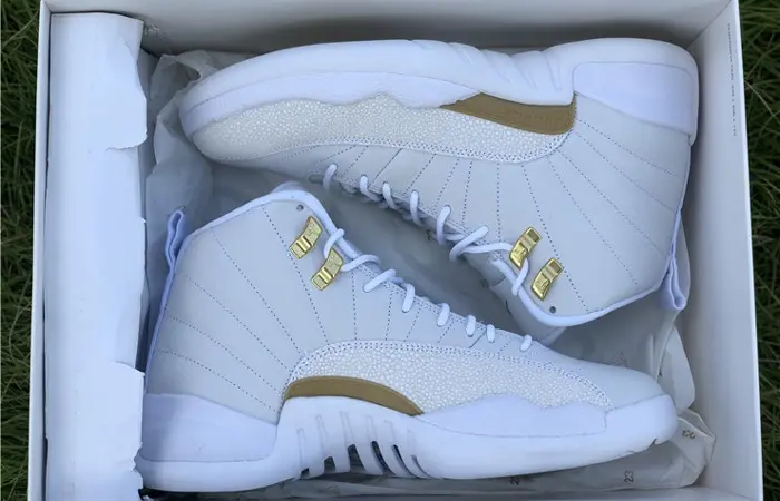 Ovo 12s sale white and gold