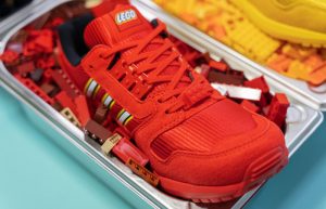 LEGO adidas ZX 8000 Red White FY7084 08