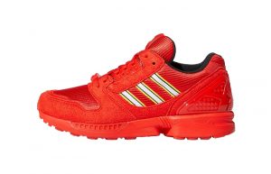 LEGO adidas ZX 8000 Red White FY7084 01