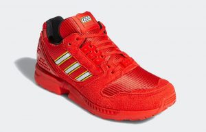 Lego adidas ZX 8000 Red White FY7084 02