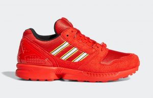 Lego adidas ZX 8000 Red White FY7084 03