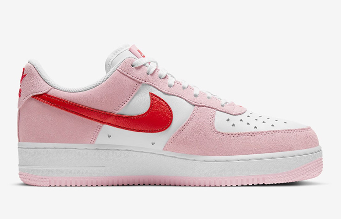 Nike Air Force 1 07 Low Valentines Day Tulip Pink DD3384-600 05